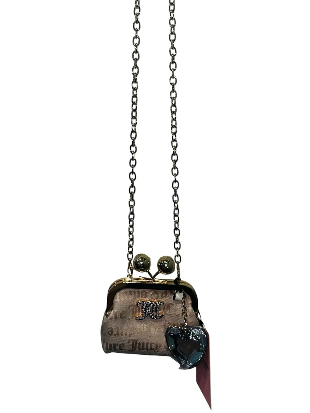 JUICY COUTURE The Glam Kisslock Coin Purse